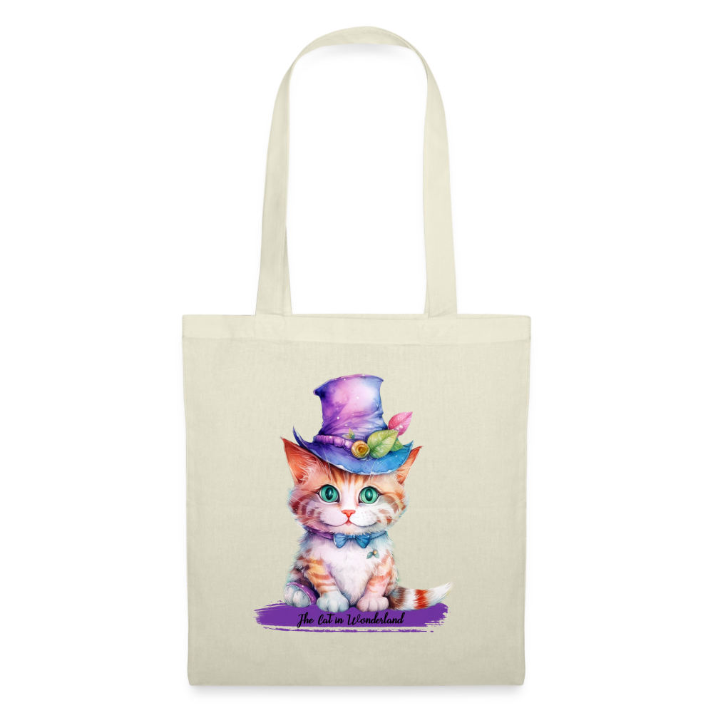 Tote Bag - The Cat in Wonderland - nature