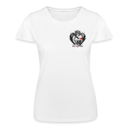 T-shirt Femme - La reine de coeur - blanc