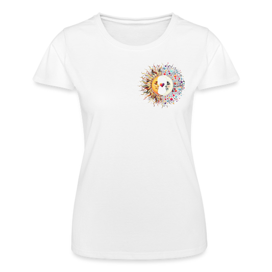 T-shirt Femme - Eclipse céleste - blanc